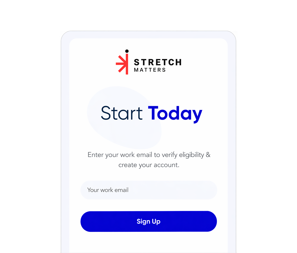 Easy sign up